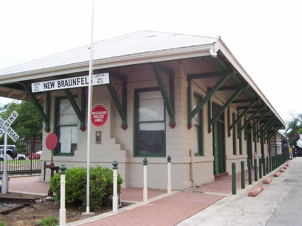 Historic Train Depot, New Braunfels, Texas: A Grand Vision Built on Rails